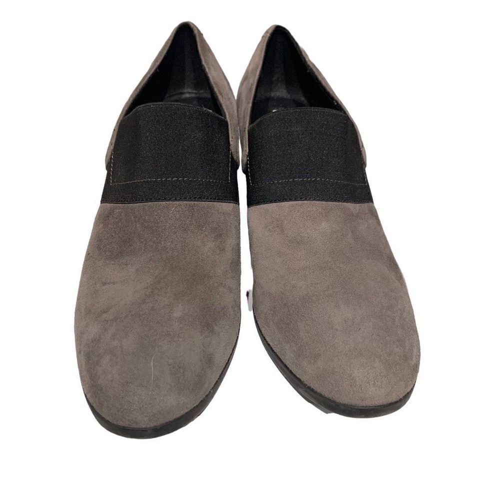 Geox Respira Suede‎ Wedge Heel Grey, Excellent Pre-Loved Condition Sz 39 (8.5) - Picture 6 of 11